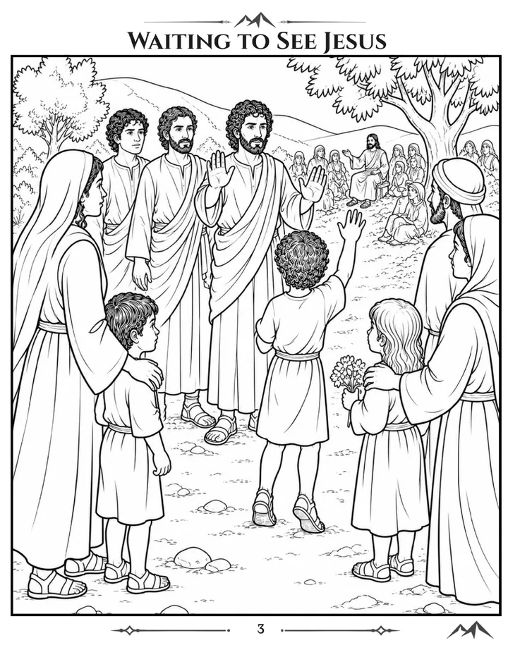 Real coloring page from the kit